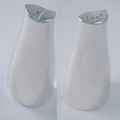 Salt and Pepper Set with Brushed Metal Finish (Screen)